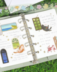 Window scenery PET tape