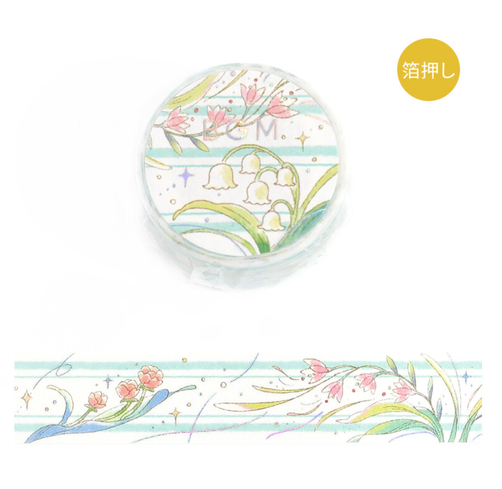 The language of flowers washi tape