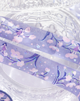 Flower story - light purple washi tape