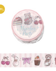 Strawberry fairytale party washi tape
