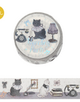 Silver grey washi tape