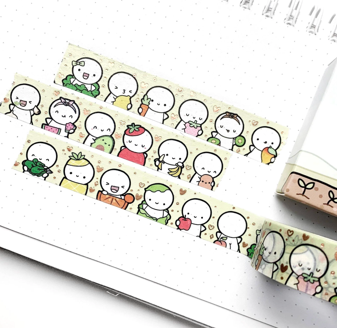 Fruits & Veggies Washi Tape