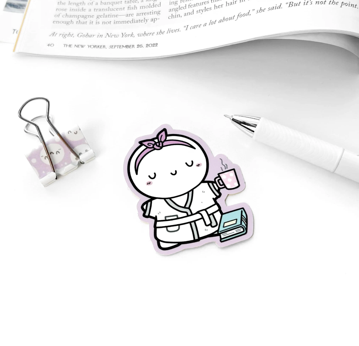 Lazy Day Vinyl Sticker