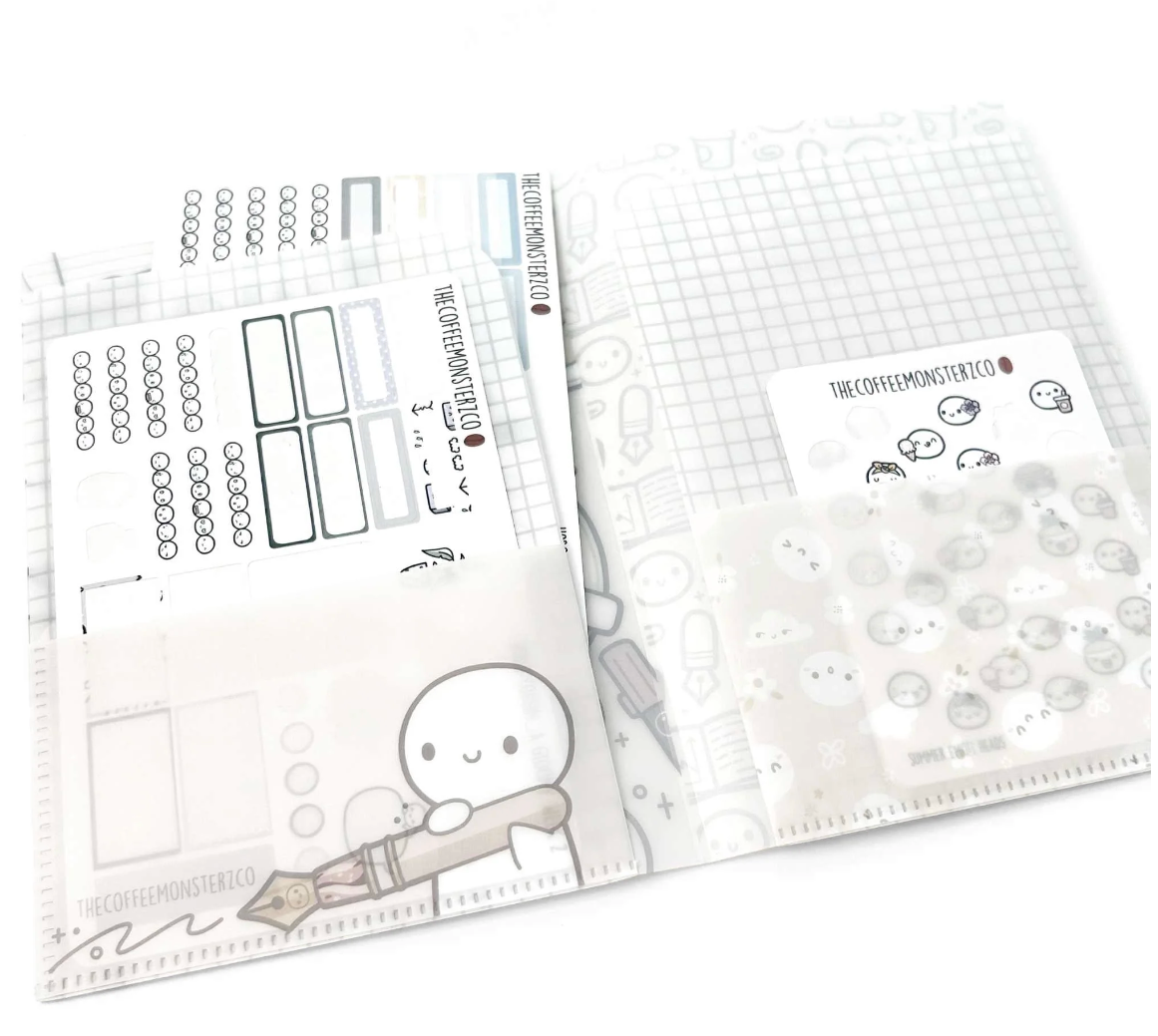 Keep Creating - Plastic File Folder
