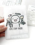 Cute Stuff Inside - Plastic File Folder