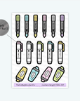 Markers Sticker Seals