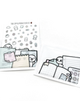 Paper Layers Adhesive Sticky Pockets