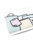Paper Layers Adhesive Sticky Pockets