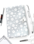 Grey Area Tri-Fold Stationery Pouch