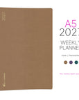 Wonderland222 A5 2027 Weekly Planner Core Horizontal
