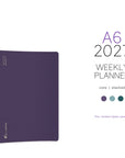 Wonderland222 A6 2027 Weekly Planner Core Stacked Weekends