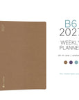 Wonderland222 B6 2027 Weekly Planner All-in-One Unstacked Weekends