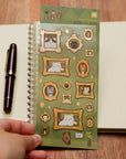 Meowster Piece Gold Foil Sticker Sheet