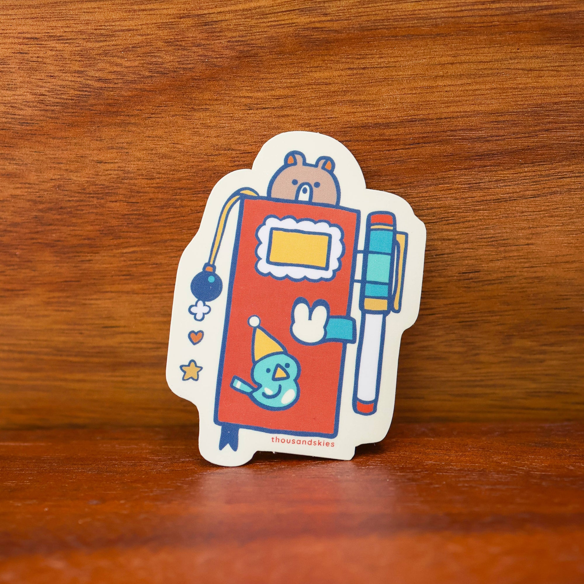 Weekly Journal Vinyl Sticker