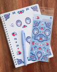 Strawberry Medley Clear Sticker Sheet