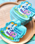 On My Pooter Bunny Sticker