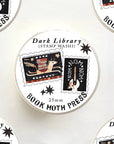 Dark Library Stamp Washi Tape