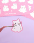 Ghost Cats Stickers