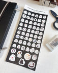 Tiny Ghost Sticker Sheet