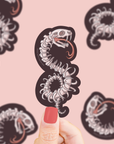 Snake Skeleton Sticker