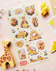Gorgeous Giraffes Sticker Sheet