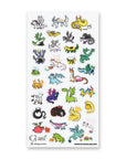 Fired Up Hybrids Sticker Sheet