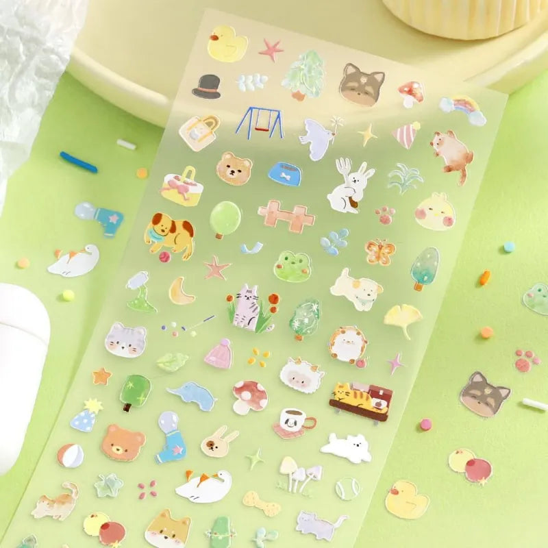 Colourful Animals Sheet