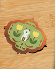Yellow Tulips Holographic Vinyl Sticker