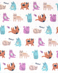 Purrfectly Painted Cats Washi Tape