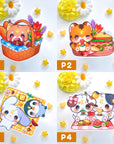 Picnic Friends Vinyl Stickers - P1 - Mochi