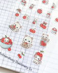 Cherries Clear Sticker Sheet