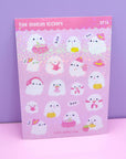 Pink Ghosties Holographic Sticker Sheet