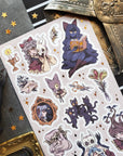 Curious Cat Coven Sticker Sheet