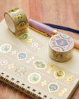 Animal Frames Foil Washi Tape
