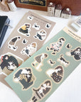 Kathryn and Her Kat Sticker Sheet