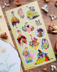 Dazzling Fashions Sticker Sheet
