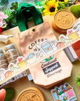 Lil' Coffee Misfits - Diecut Washi Tape
