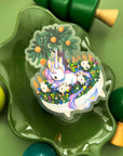 Transparent Bonsai Garden - Unicorn Vinyl Sticker