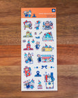 Journal and Craft Party Sticker Sheet