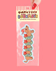 Holiday Weenie Dog Bookmark