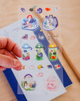 First Aid Kit Clear Sticker Sheet