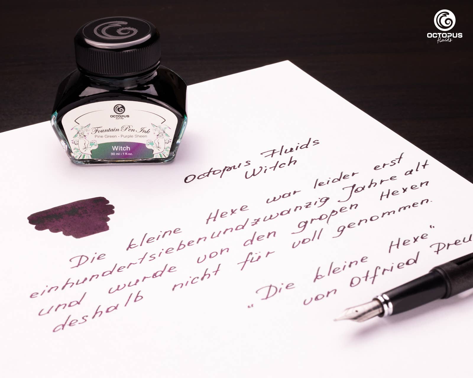 Sheen Witch Green Fountain pen ink