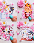 Sakura Friends Vinyl Stickers - C1 - Leo
