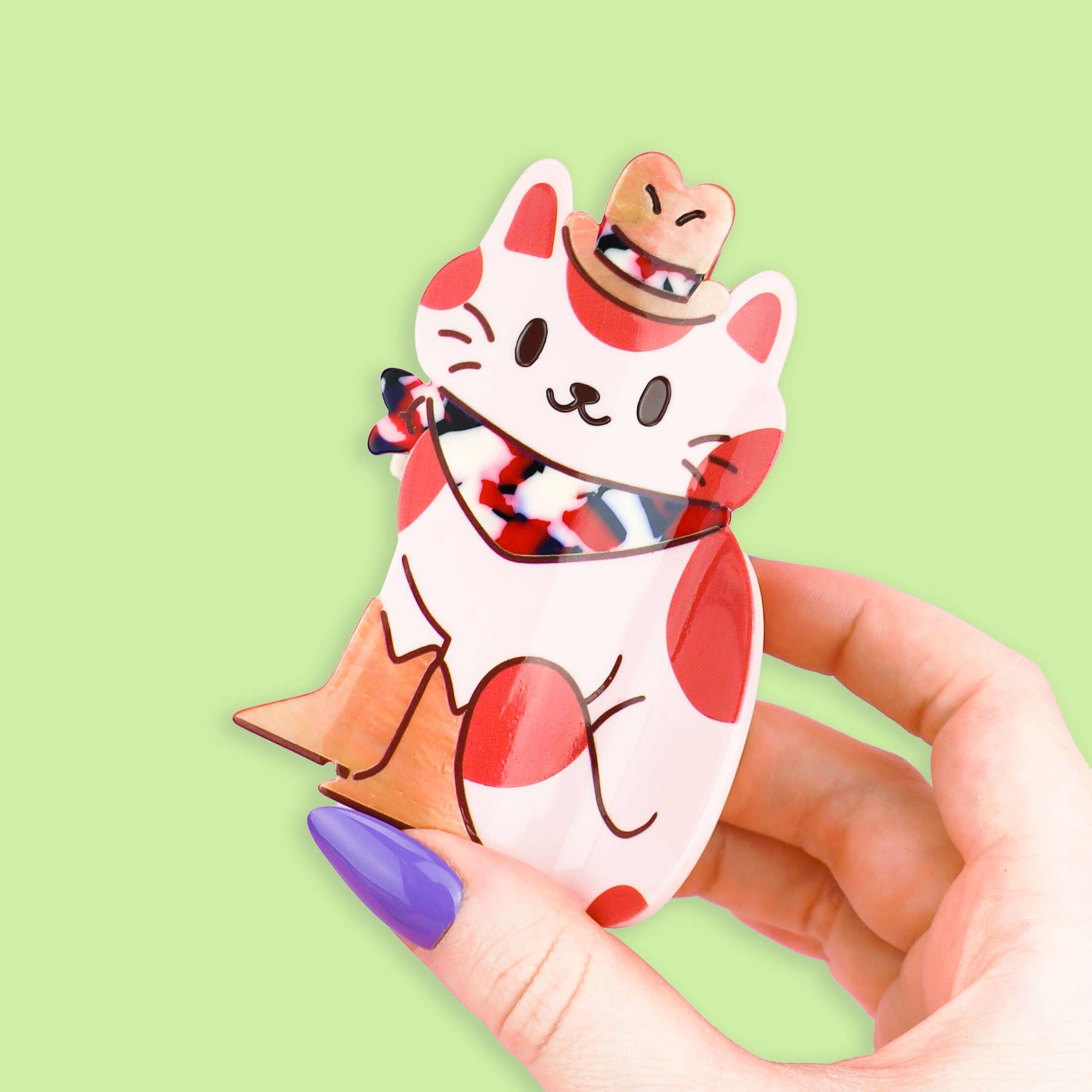 Meowdy Hair Claw