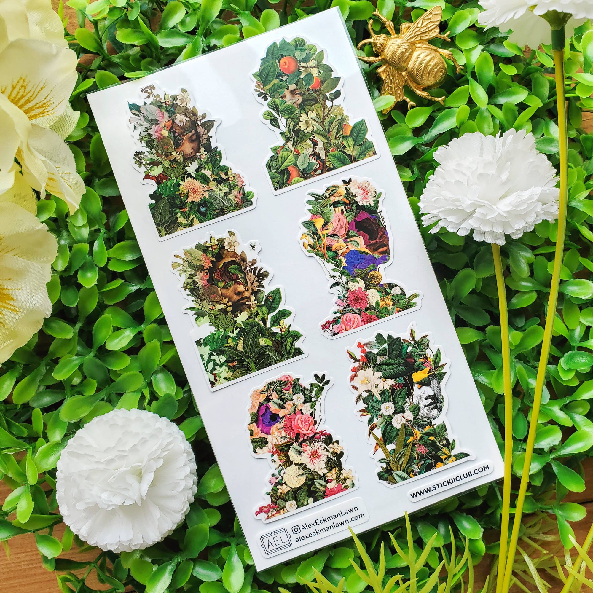 Spring Metamorphosis Sticker Sheet