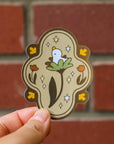 Early Blooms Holographic Vinyl Sticker