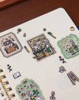 Stationery Store Washi Sticker Sheet