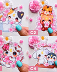 Sakura Friends Vinyl Stickers - C1 - Leo