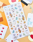 Fantastical Tea Party Sticker Sheet