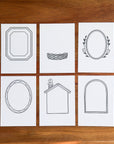 Flower Tales Ink Cards